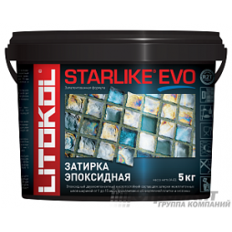 Затирка для плитки двухкомпонентная на эпоксидной основе Litokol Starlike EVO (2,5кг) S.100 bianco assoluto
