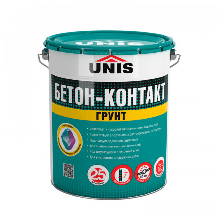 Грунтовка Unis Бетон-Контакт 20 кг