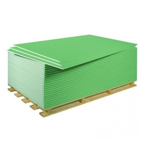 Гипсокартонный Knauf 3000х1200х12.5 мм лист влагостойкий (ГКЛВ)