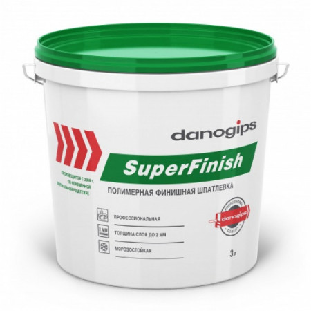 Шпатлевка универсальная Danogips Sheetrock SuperFinish 5 кг