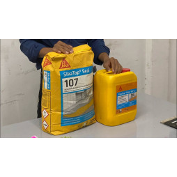 Гидроизоляция двухкомпонентная Sika Sikatop Seal-107 (A+B) 25 кг